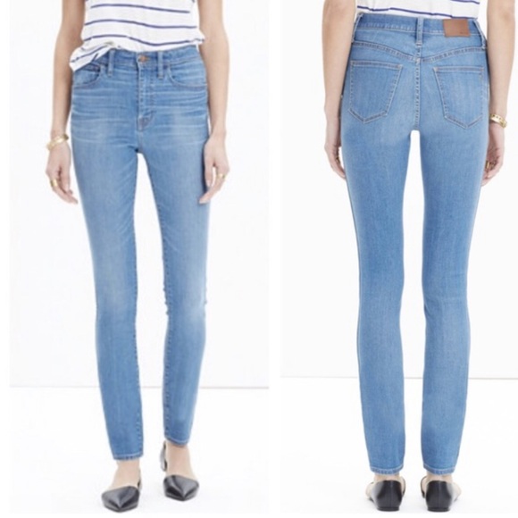Madewell Denim - Madewell NWOT 10” High Riser Skinny Jeans, 27